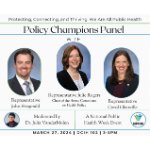 Health Policy Champion Speaker's Panel on March 27, 2024
